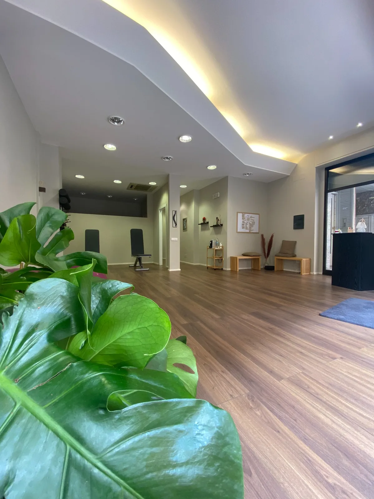 Panoramica della sala dello studio Posturalmente di Via Satta a Cagliari