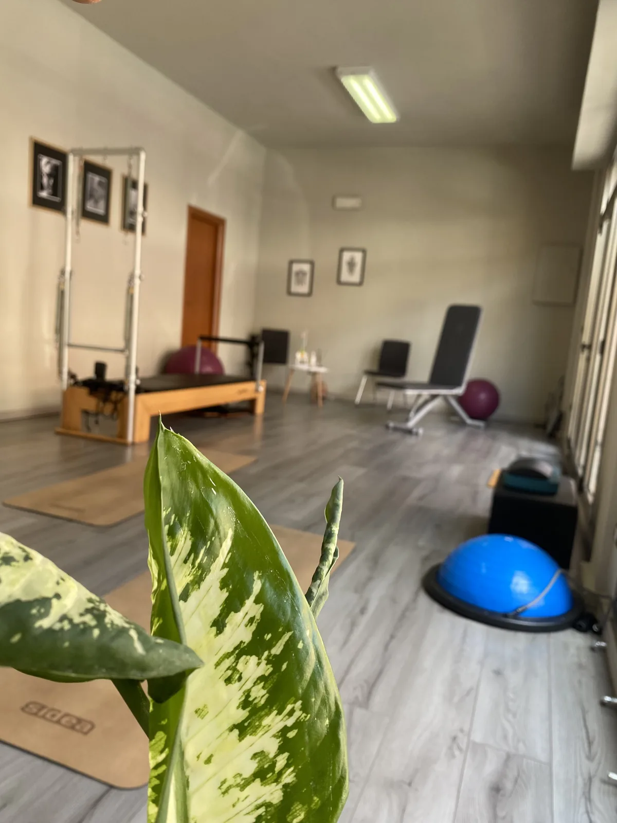 Sala per attività posturale nella sede Posturalmente di Assemini